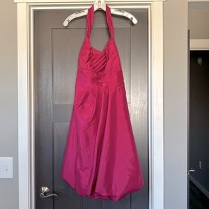 👗David’s Bridal Size 10 Halter Midi Party Dress👗